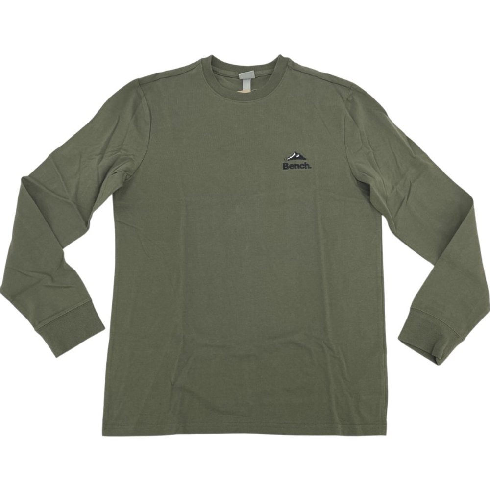 Bench | Men's Long Sleeve T-Shirt | Green | Small